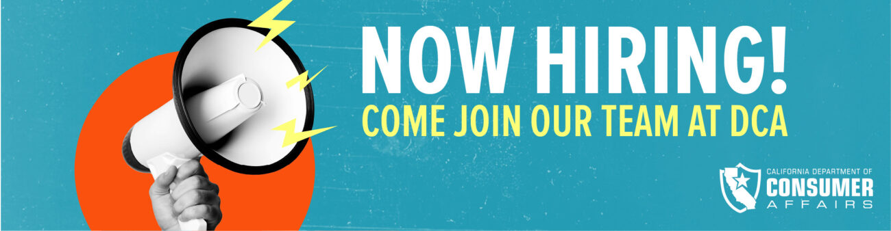 Now Hiring! Come join our team at DCA